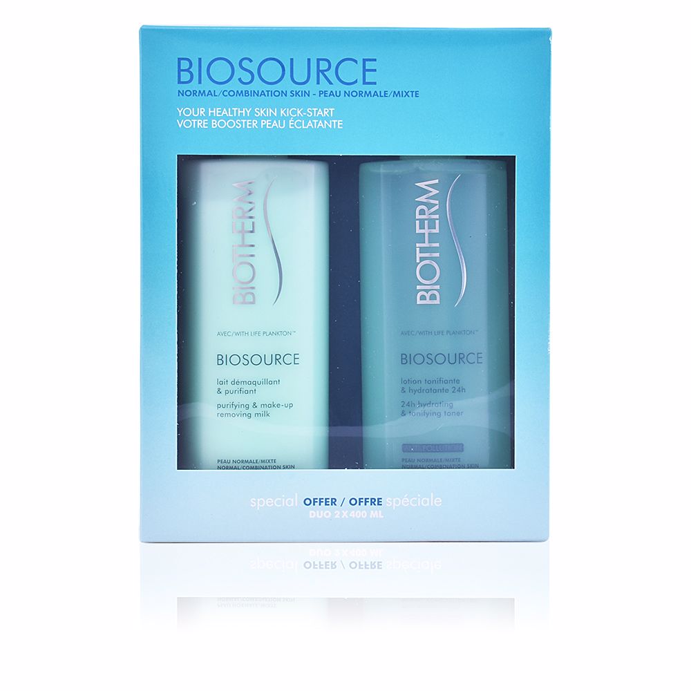 BiothermBiosourceDuoNormalandCombinationSkinSet Biotherm Biosource Duo Normal and Combination Skin Set