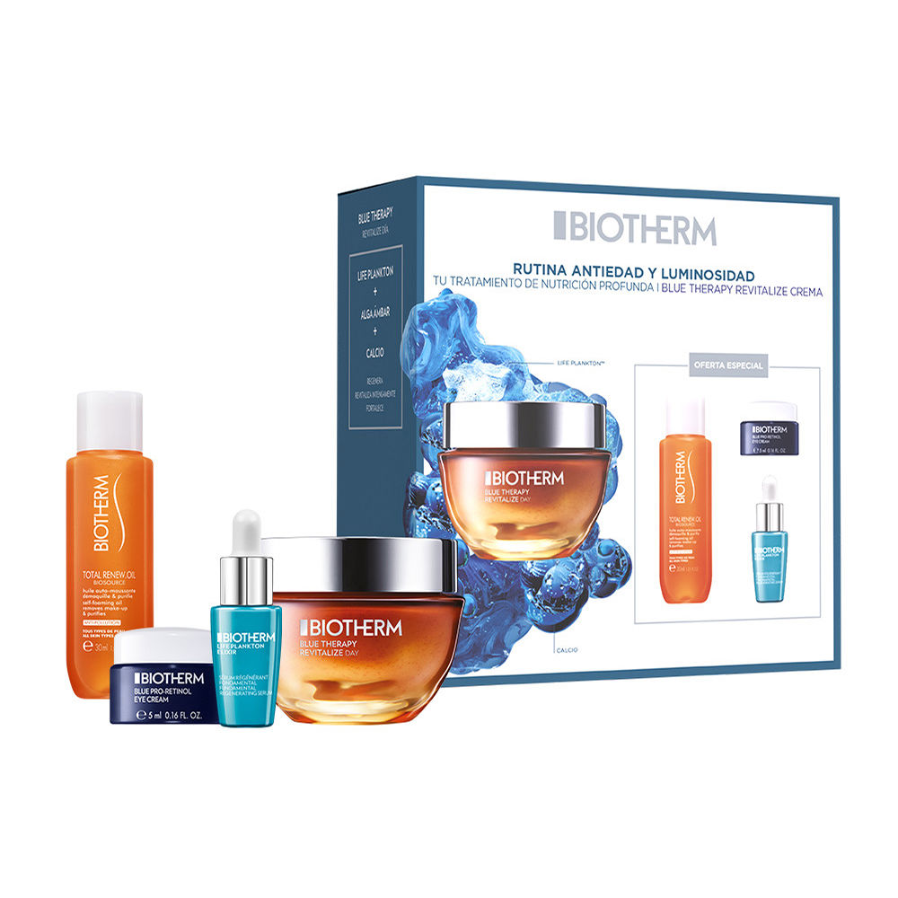 BiothermBlueTherapyAnti-AgingandRadianceGiftSet Biotherm Blue Therapy Anti-Aging and Radiance Gift Set