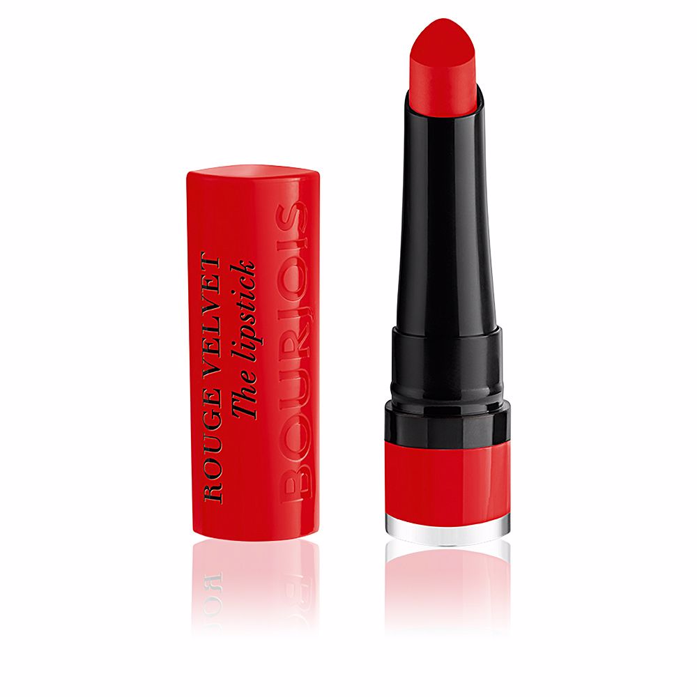 BourjoisRougeVelvetTheLipstickColor08Rubi'sCute Bourjois Rouge Velvet The Lipstick Color 08 Rubi's Cute