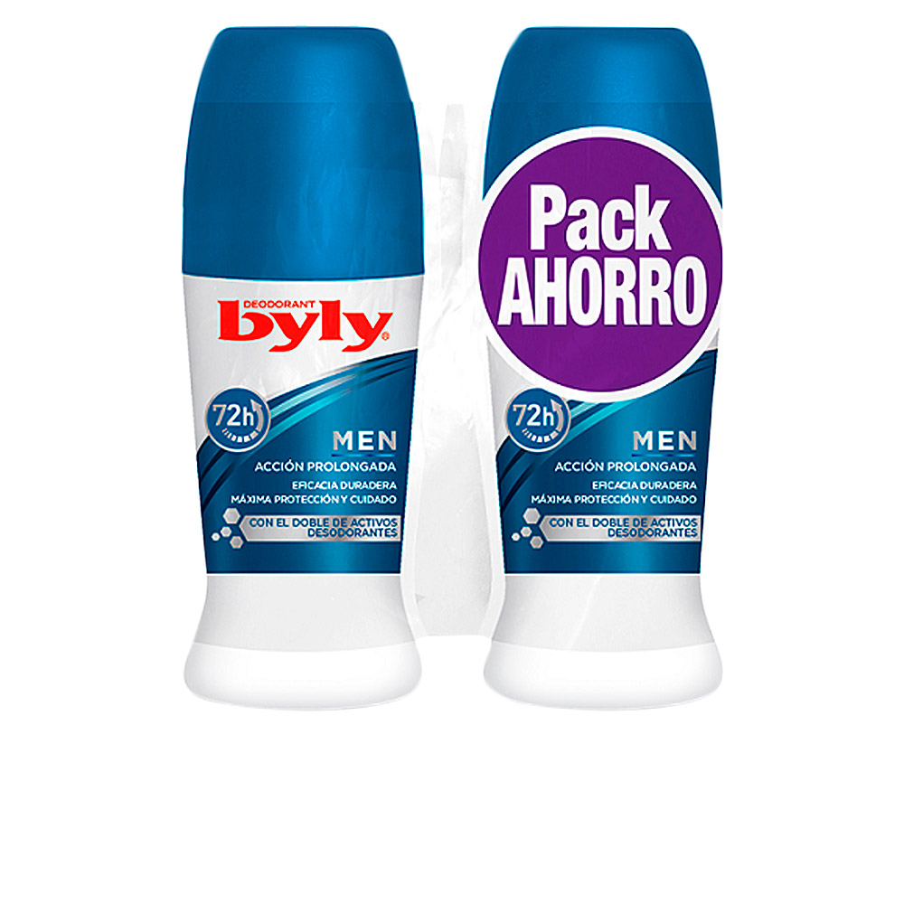 BylyForMenDeodorantRoll-On2x50ml Byly For Men Desodorizante Roll-On 2x50ml - Image 1