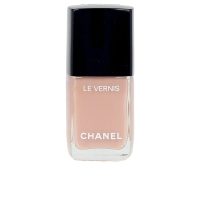 Bottle  of  Chanel  Le  Vernis  Nail  Polish  Color  113  Faussaire  by  Chanel,  a  nail  polish  indicated  for  a  shiny  lacquered  finish.