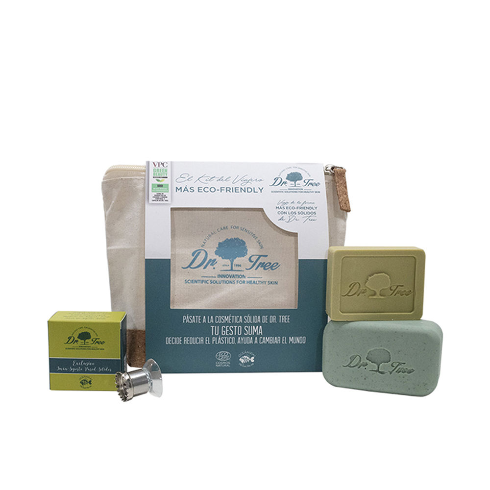 Dr.TreeSolidShampooForSensitiveSkinGiftSet Box of Dr. Tree Solid Shampoo For Sensitive Skin Gift Set by Dr. Tree, a solid set indicated for cleansing and protecting sensitive skin.