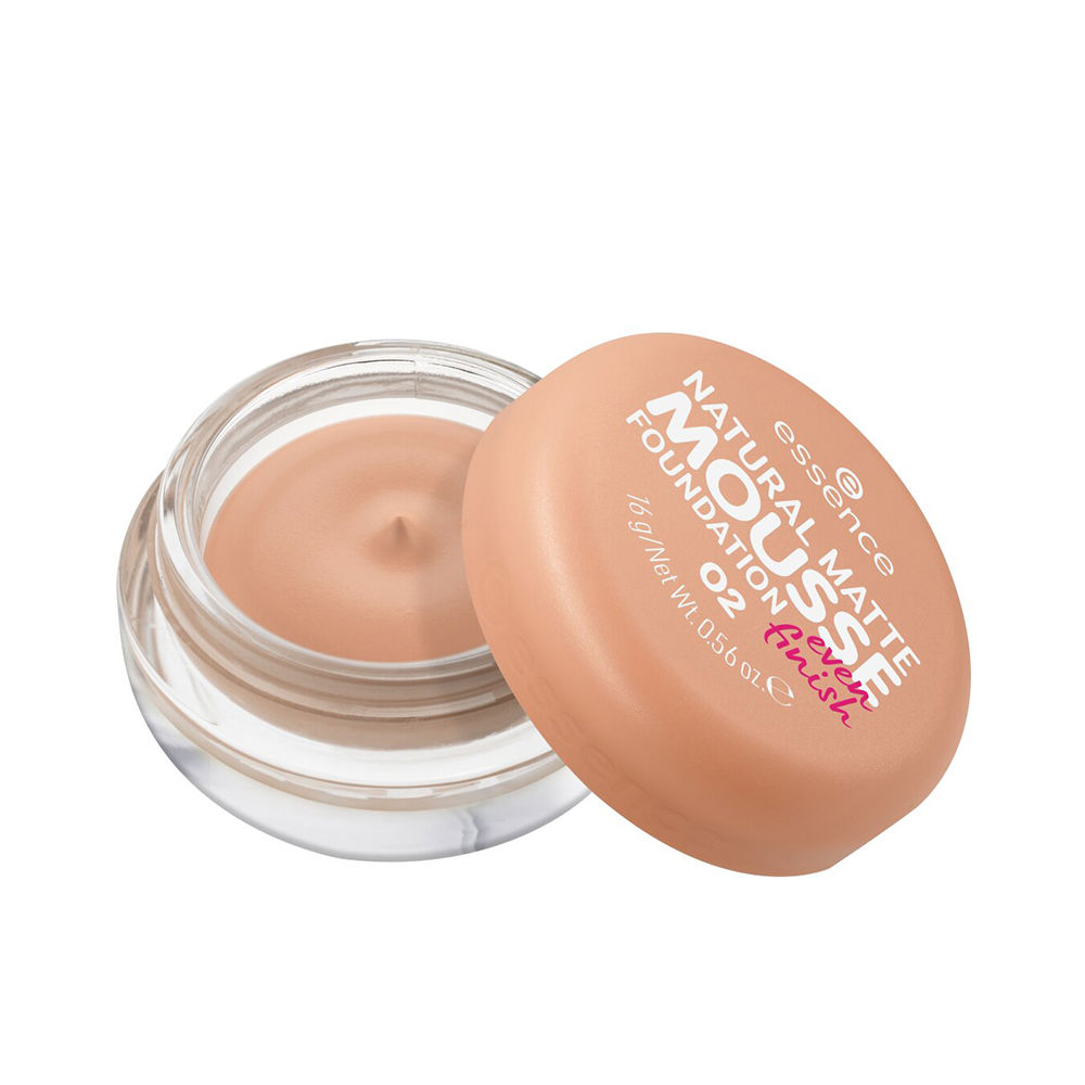 EssenceNaturalMatteMousseFoundationColor0216g Essence Natural Matte Mousse Foundation Color 02 16g
