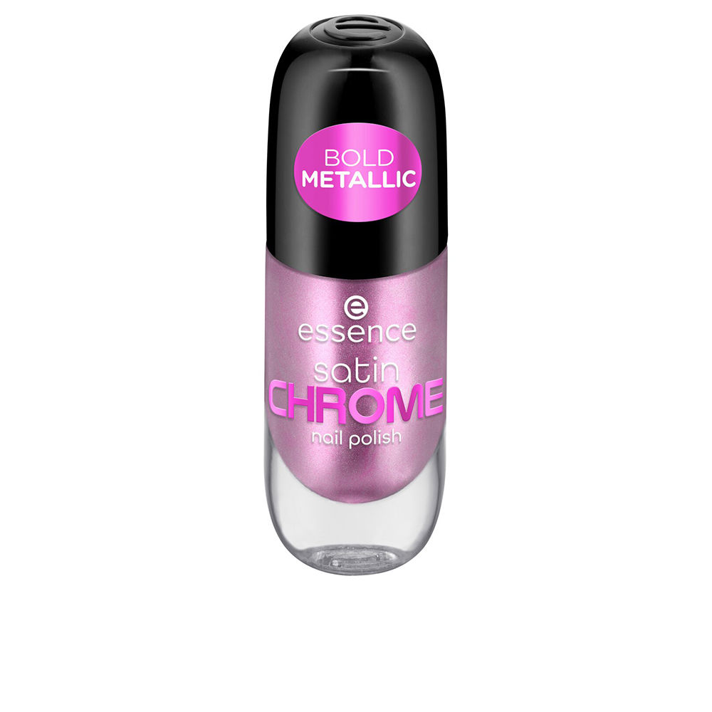 EssenceSatinChromeNailPolishColor02ArtificialPinktelligence8ml Essence Satin Chrome Nail Polish Color 02 Artificial Pinktelligence 8ml