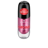 Essence Satin Chrome Nail Polish Color 03 Meta Maroon 8ml