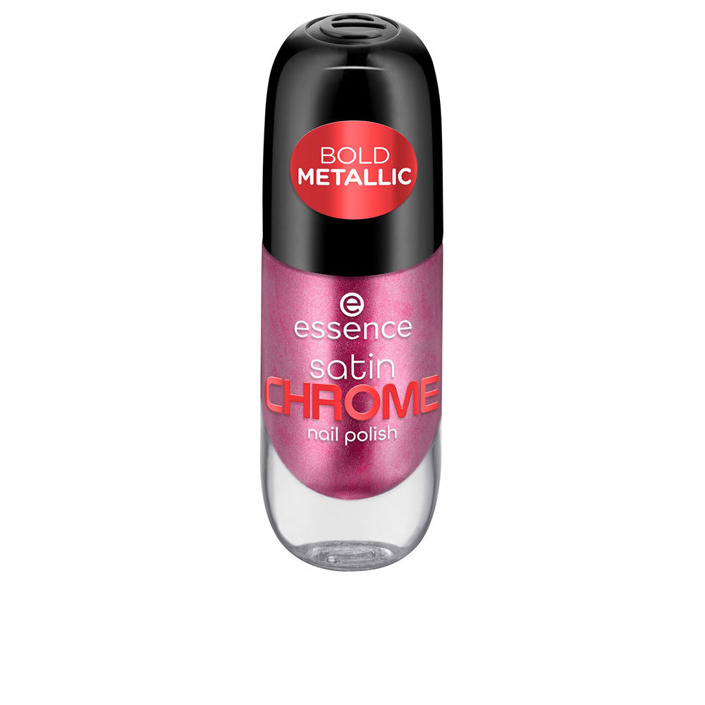 EssenceSatinChromeNailPolishColor03MetaMaroon8ml Essence Satin Chrome Nail Polish Color 03 Meta Maroon 8ml