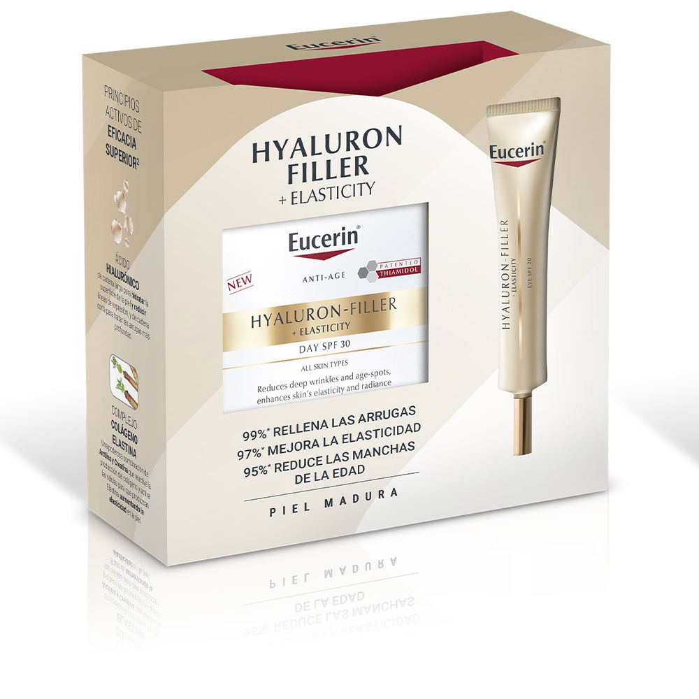EucerinHyaluronFillerElasticityMatureSkinGiftSet Eucerin ヒアルロンフィラー + エラスティシティ 成熟肌用ギフトセット - 画像 (1)