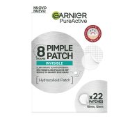 Sachet  of  Garnier  Pure  Active  Pimple  Patch  by  Garnier,  a  hydrocolloid  patch  indicated  for  reducing  blemish  size  and  redness.