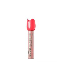 Bottle  of  Nuxe  Very  Rose  Plumping  Lip  Serum  by  Nuxe,  a  balm-like  serum  indicated  for  lip  hydration  and  volume.