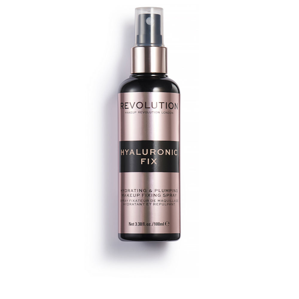 RevolutionProHyaluronicFixHydratingPlumpingMakeupFixingSpray100ml Revolution Pro Hyaluronic Fix Hydrating & Plumping Makeup Fixing Spray 100ml - Image 1