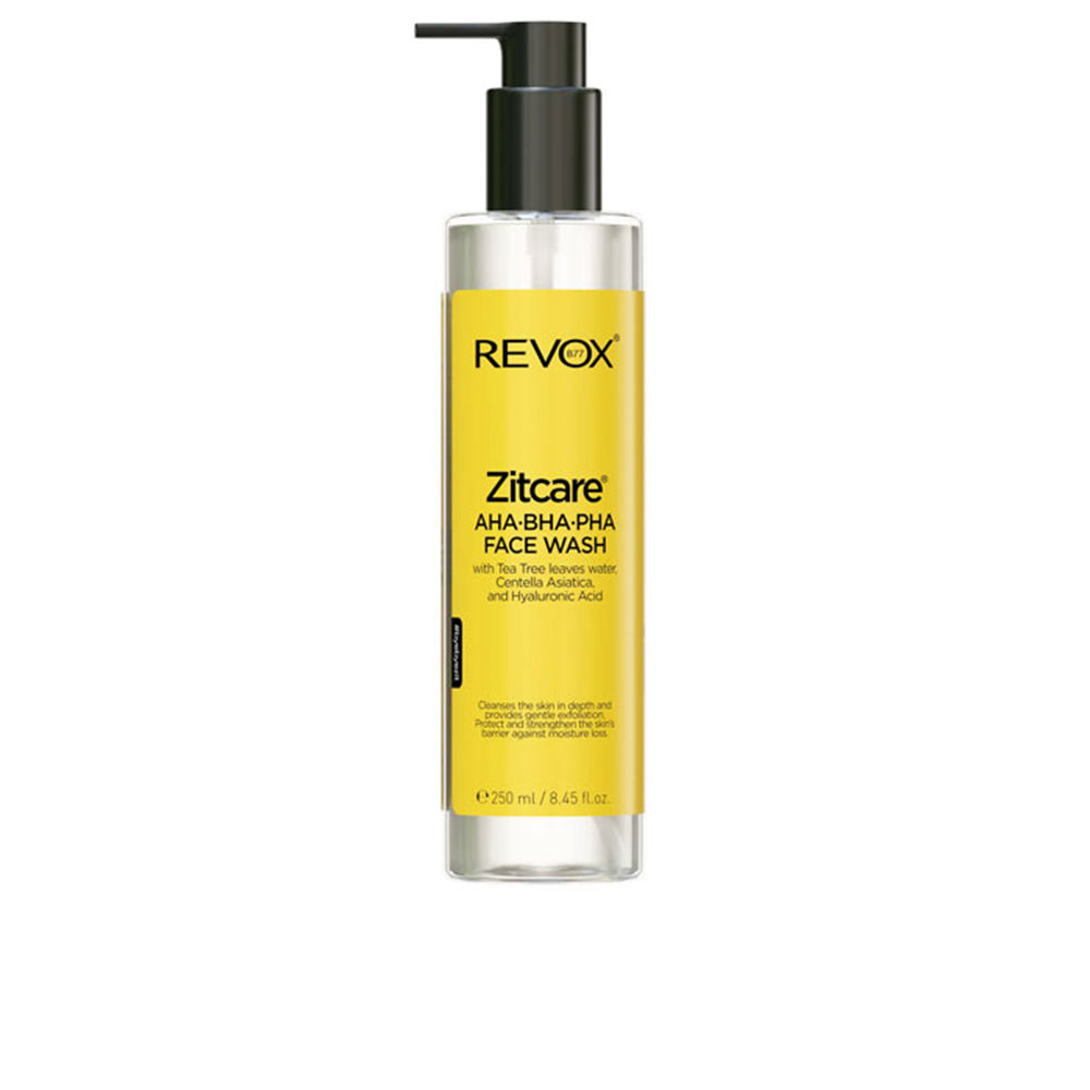 RevoxB77ZitcareAHA.BHA.PHA.FaceWash250ml Revox B77 Zitcare AHA.BHA.PHA. Face Wash 250ml