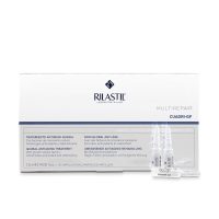 Box  of  Rilastil  Multirepair  Cuadri-GF  Global  Antiaging  Treatment  by  Rilastil,  ampoules  indicated  for  skin  restructuring.
