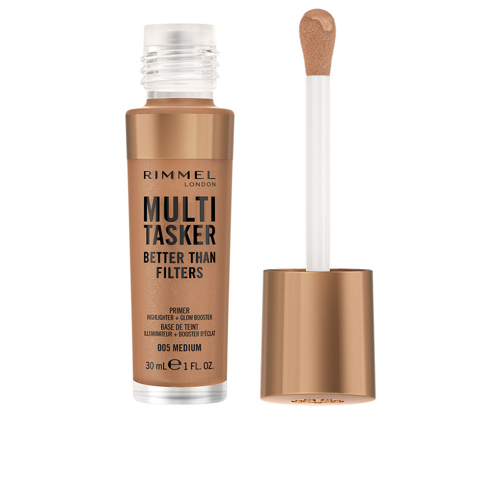 RimmelLondonMulti-TaskerIlluminatingPrimerColor005Medium30ml Rimmel London Multi-Tasker Illuminating Primer Color 005 Medium 30ml - Image 1