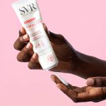 a creamy paste indicated for cleansing dry sensitive skin.