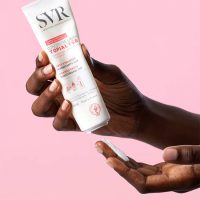 a creamy paste indicated for cleansing dry sensitive skin.