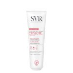 Tube of SVR Topialyse Concentre Lavant Foaming Paste by SVR, a creamy paste indicated for cleansing dry sensitive skin.
