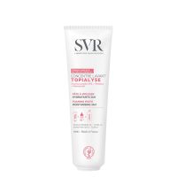 Tube  of  SVR  Topialyse  Concentre  Lavant  Foaming  Paste  by  SVR,  a  creamy  paste  indicated  for  cleansing  dry  sensitive  skin.