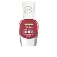 Bottle  of  Sally  Hansen  Good.Kind.Pure  Vegan  Nail  Polish  Color  260  Eco-Rose,  a  nail  polish  indicated  for  nourishing  nails.