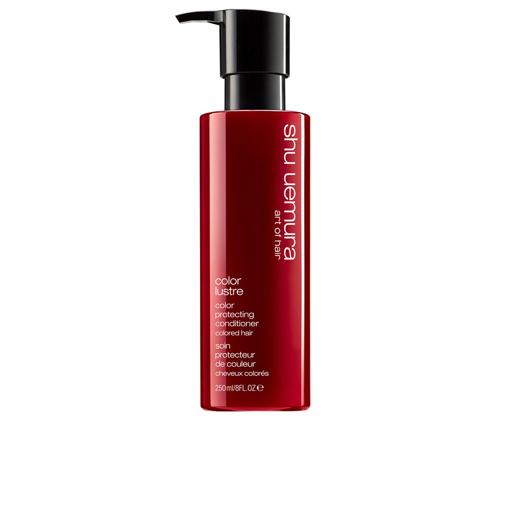 ShuUemuraColorLustreColorProtectiveConditionerForDyedHair250ml Bottle of Shu Uemura Color Lustre Color Protective Conditioner by Shu Uemura, a conditioner indicated for dyed hair vibrancy.