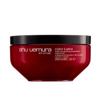 Jar  of  Shu  Uemura  Color  Lustre  Color  Protective  Mask  by  Shu  Uemura,  a  hair  mask  indicated  for  moisturizing  color-treated  hair.