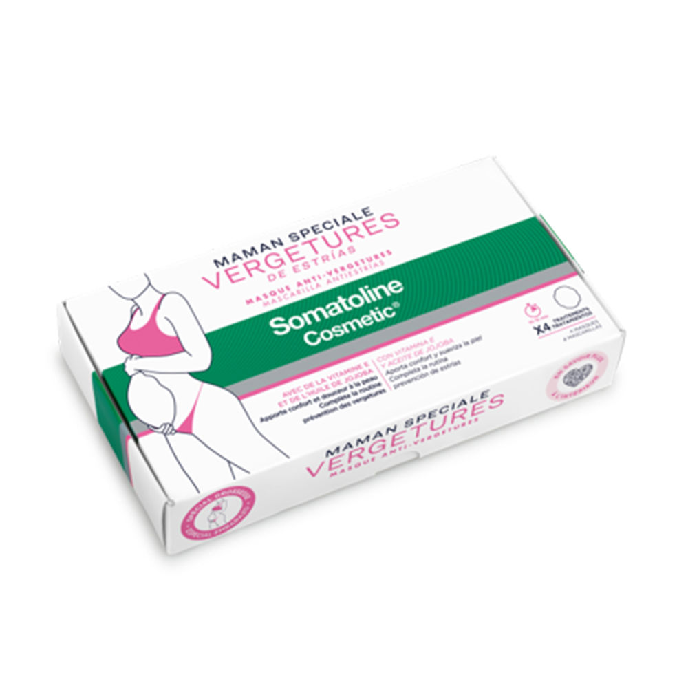 SomatolineCosmeticAnti-StretchMarksPregnancyMaskx4 Somatoline Cosmetic アンチストレッチマーク プレグナンシーマスク x4 - 画像 (1)