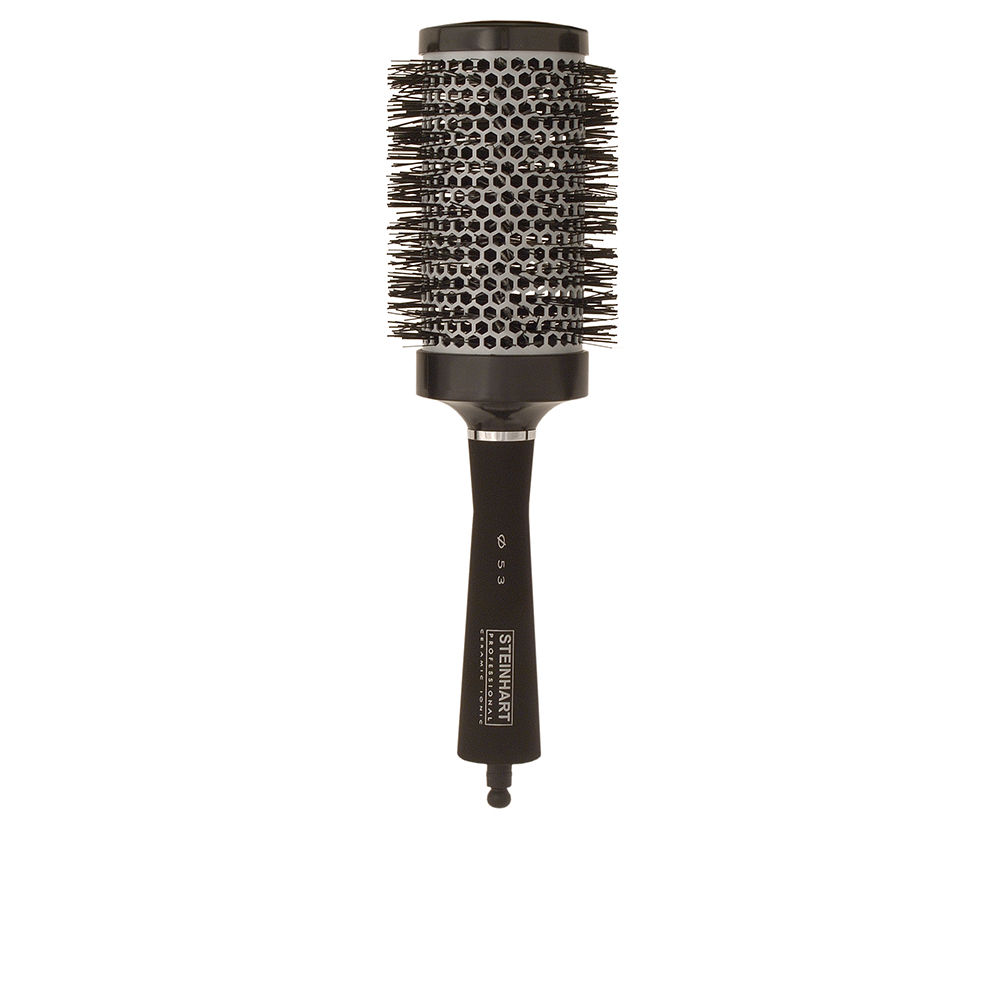 SteinhartCeramicIonicBrush53mm Product container of Steinhart Ceramic Ionic Brush 53mm by Steinhart, a thermal brush indicated for hair softness and shine.