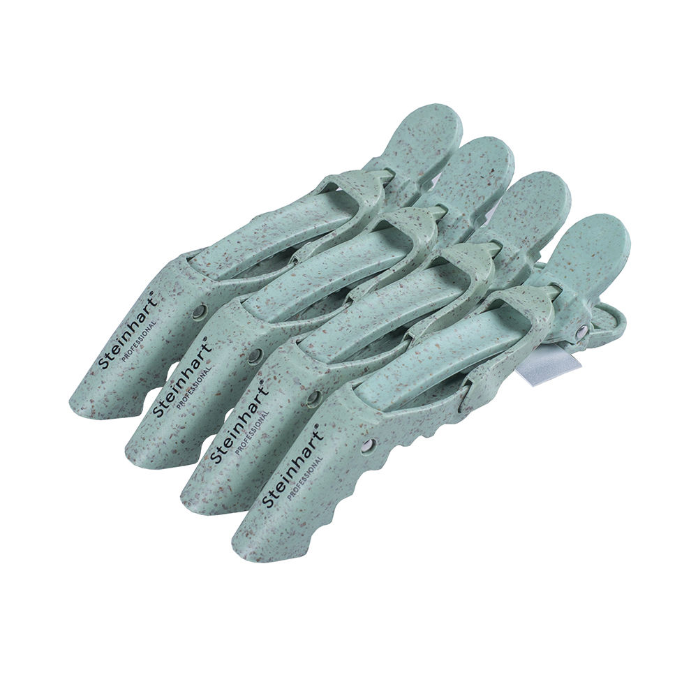 SteinhartEco-FriendlyHairClipsx4 Box of Steinhart Eco-Friendly Hair Clips by Steinhart, a hair accessory indicated for holding hair sections during styling.
