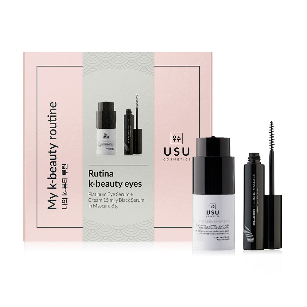 UsuCosmeticsK-BeautyEyesRoutine Usu Cosmetics K-Beauty Eyes Routine