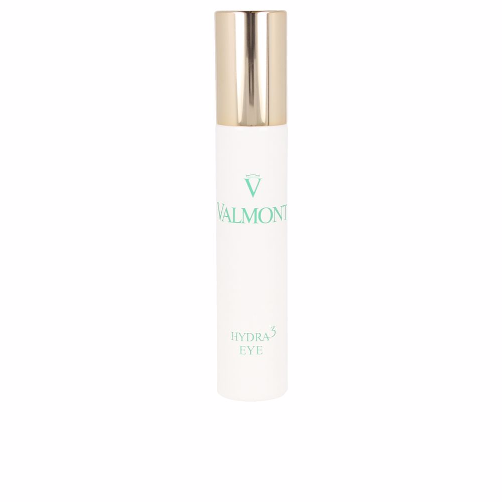 ValmontHydra3EyeContourEmulsion15ml Product container of Valmont Hydra3 Eye Contour Emulsion by Valmont, an emulsion indicated for eye contour hydration.