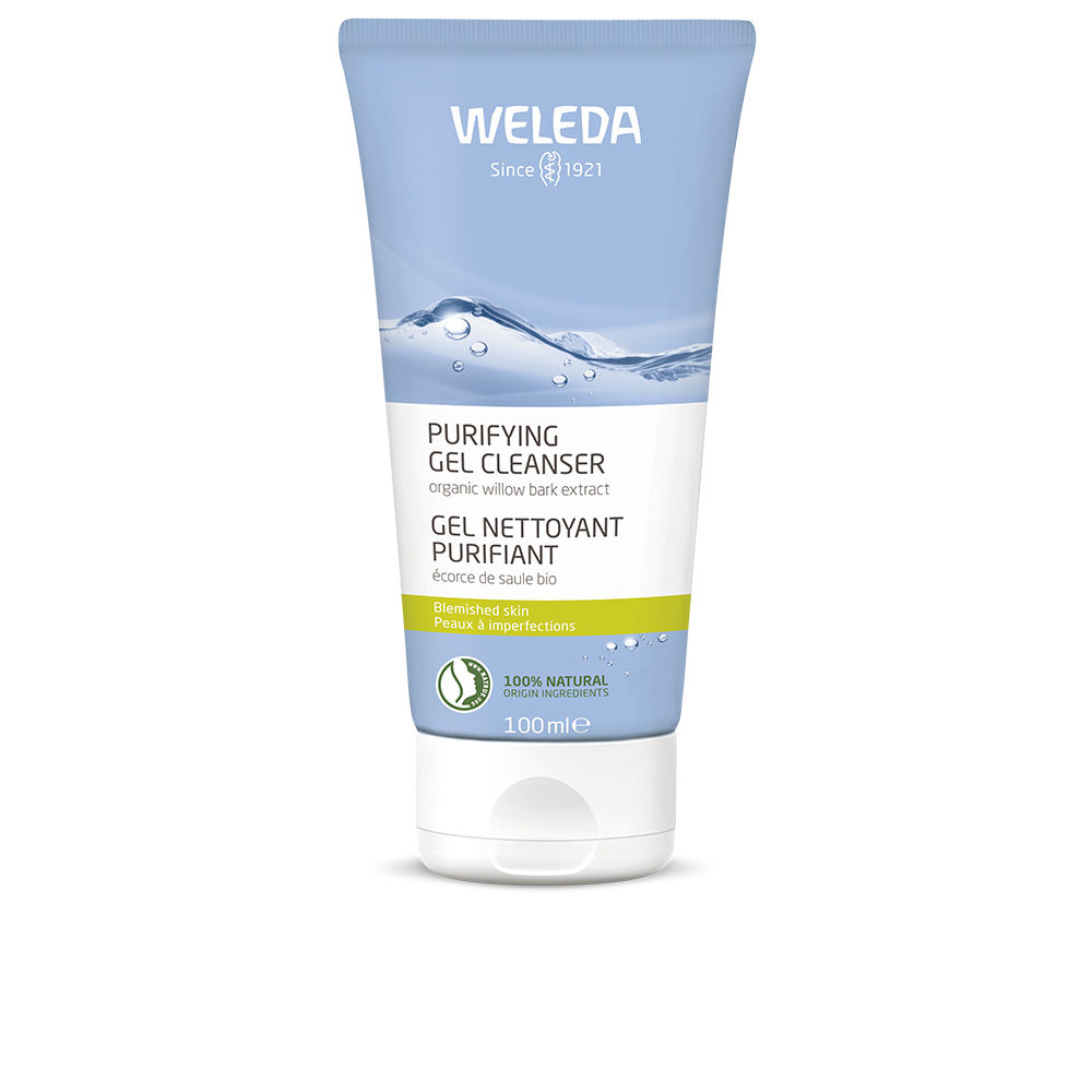 WeledaNaturallyClearPurifyingCleansingGel100ml Bottle of Naturally Clear Purifying Cleansing Gel by Weleda, a cleansing gel indicated for purifying pores and reducing sebum.