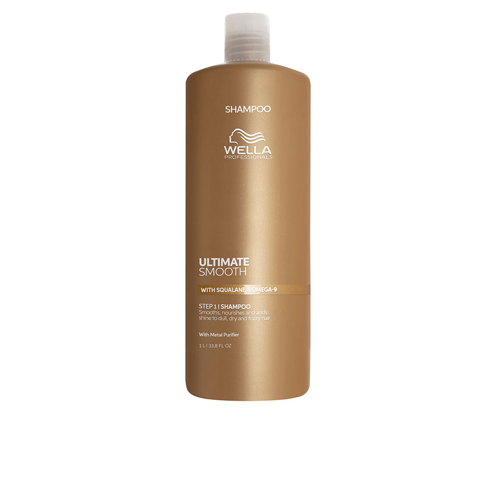 WellaProfessionalsUltimateSmoothShampoo1000ml Bottle of Wella Professionals Ultimate Smooth Shampoo by Wella Professionals, a shampoo indicated for cleansing dull hair.
