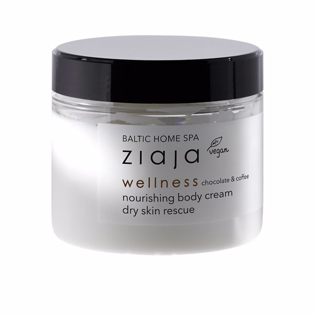 ZiajaBalticHomeSpaWellnessChocolate&CoffeeBodyCream300ml Jar of Ziaja Baltic Home Spa Wellness Chocolate & Coffee Body Cream by Ziaja, a body cream indicated for skin firmness.