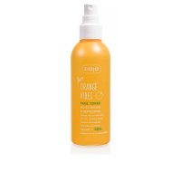 Bottle  of  Ziaja  Orange  Vibes  Moisturizing  And  Refreshing  Facial  Toner  by  Ziaja,  a  toner  indicated  for  skin  moisturizing.