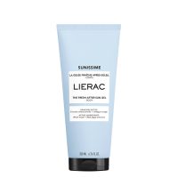 Bottle  of  Lierac  Sunissime  The  Fresh  After-Sun  Gel  Body  by  Lierac,  a  body  gel  indicated  for  moisturizing  and  soothing  skin  after  sun  exposure.