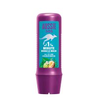 Jar  of  Aussie  SOS  1  Minute  Miracle  Color  Rescue  Mask  by  Aussie,  a  hair  mask  indicated  for  nourishing  dry  and  colored  hair.