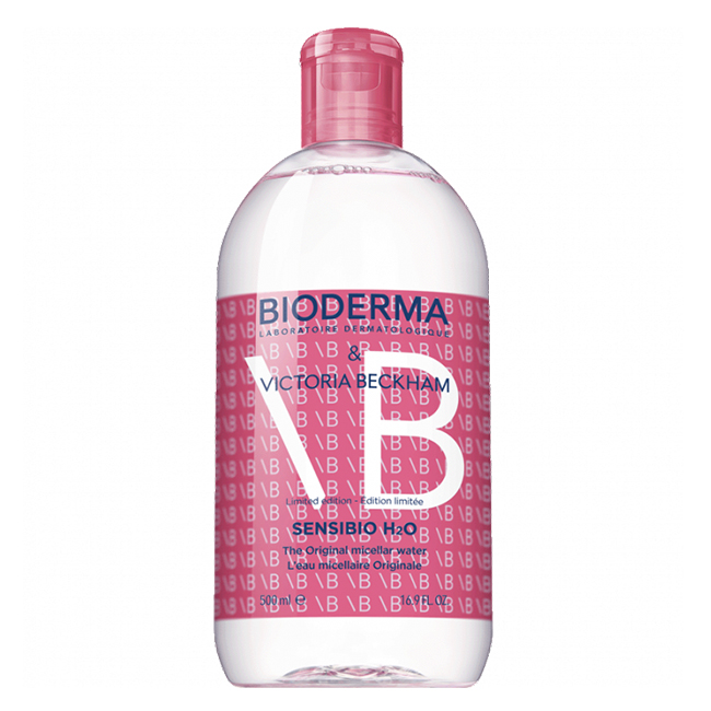 BiodermaSensibioH2OTheOriginalMicellarWaterVictoriaBeckhamEdition500ml Bioderma Sensibio H2O Água Micelar Edição Victoria Beckham 500ml - Image 1