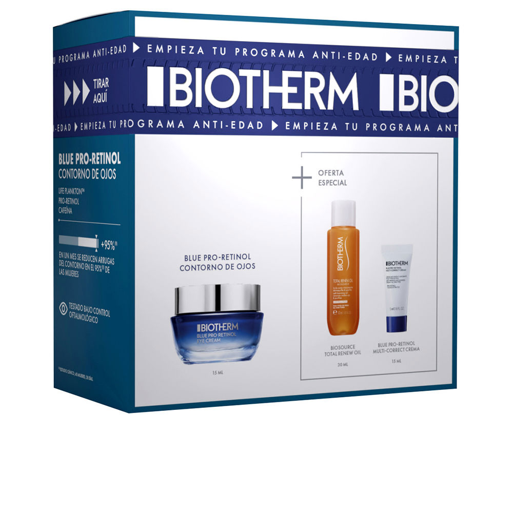 BiothermBluePro-RetinolEyeContourSet Biotherm Blue Pro-Retinol Eye Contour Set