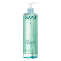 Bottle  of  Caudalie  Micellar  Cleansing  Water  by  Caudalie,  a  micellar  water  indicated  for  cleansing  and  removing  makeup.