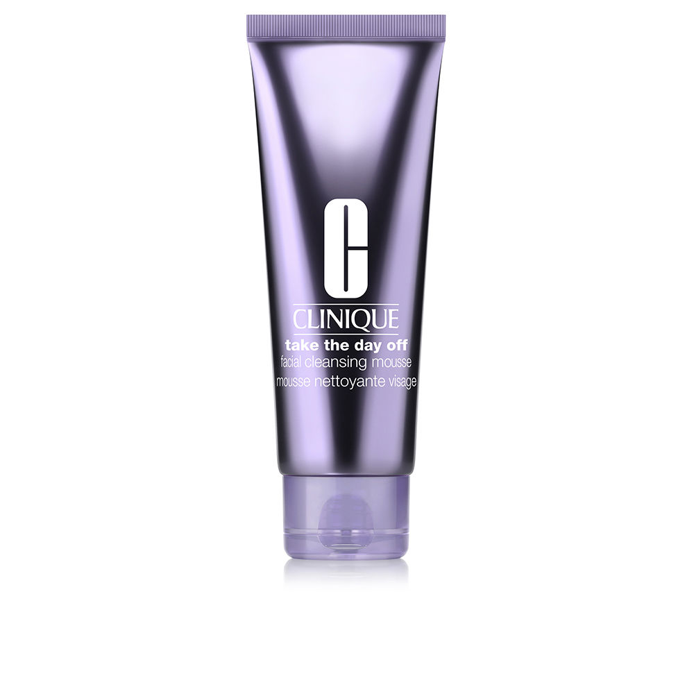 CliniqueTakeTheDayOffFacialCleansingMousse125ml Bottle of Clinique Take The Day Off Facial Cleansing Mousse by Clinique, a mousse indicated for removing impurities and makeup.