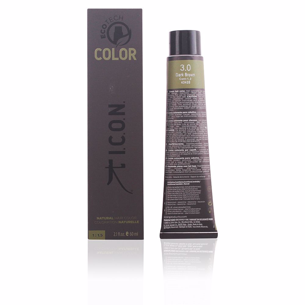 I.c.o.n.EcotechColorNaturalHairColor3.0DarkBrown I.c.o.n. Ecotech Color Natural Hair Color 3.0 Dark Brown
