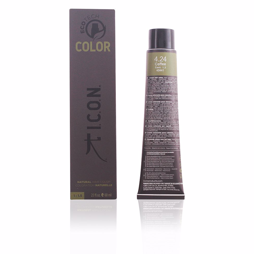 I.c.o.n.EcotechColorNaturalHairColor4.24Coffee I.c.o.n. Ecotech Color Natural Hair Color 4.24 Coffee