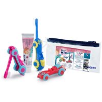 Kin Fluorkin for Children's Travel Toy Car Set