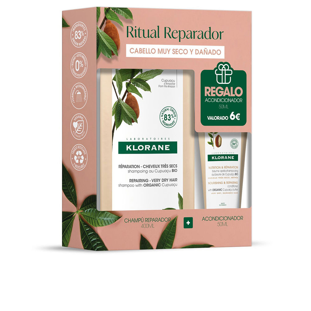 KloraneCupuaçuRepairingHairRoutine Klorane Cupuaçu Repairing Hair Routine