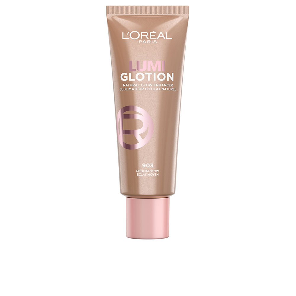 LOrealLumiGlotionNaturalShineEnhancerColor903Medium40ml L'Oréal Lumi Glotion Realzador de Brillo Natural Tono 903 Medio 40ml - Image 1