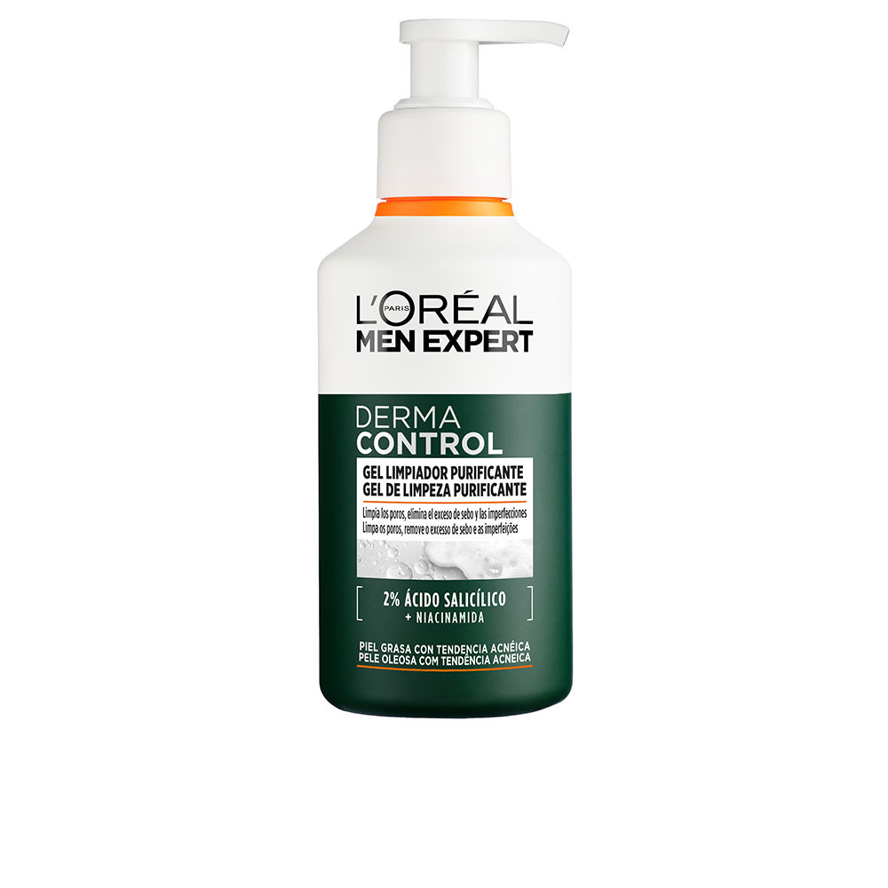 LOrealMenExpertDermaControlPurifyingCleansingGel260ml ロレアル メン エキスパート ダーマ コントロール ピュリファイング クレンジング ジェル 260ml - 画像 (1)