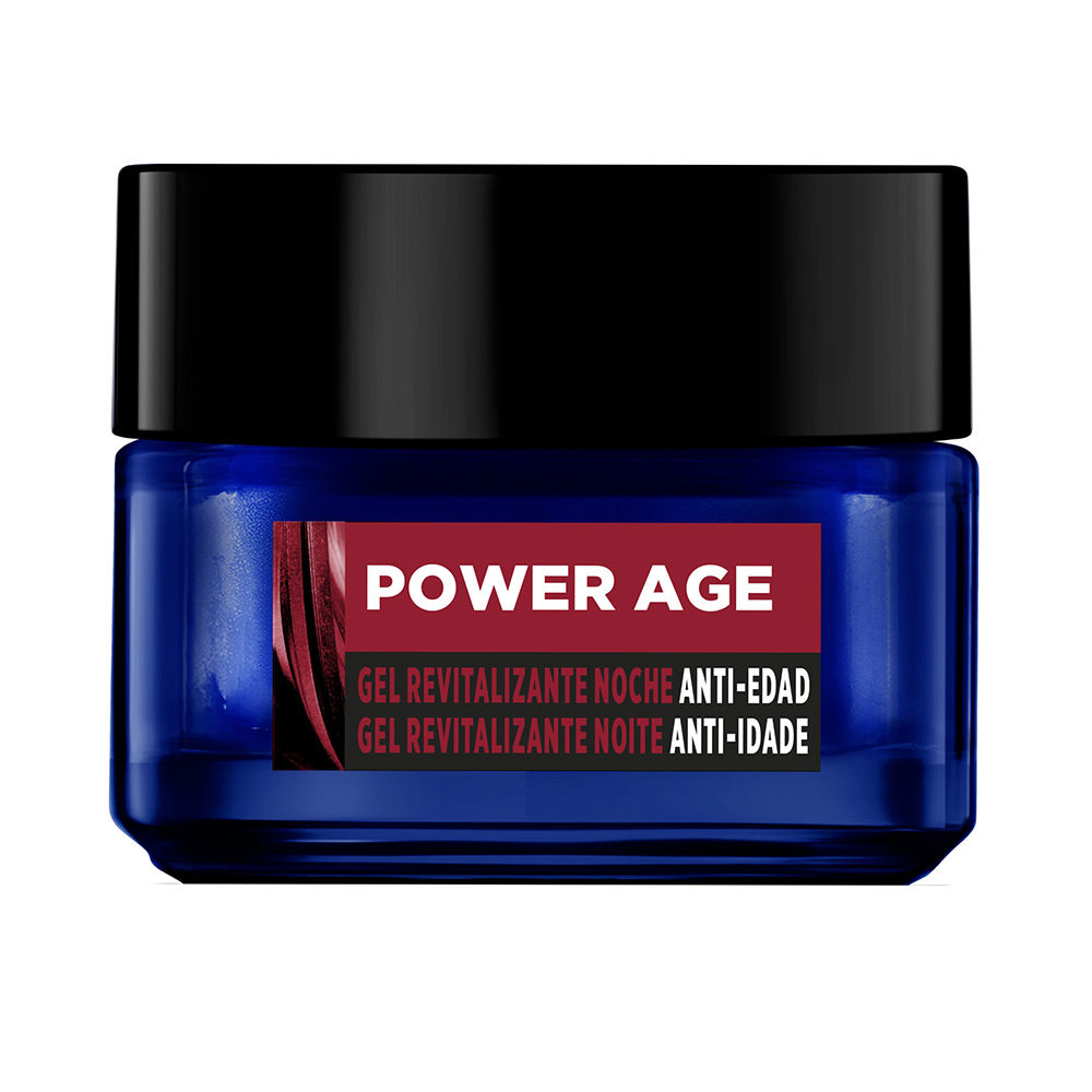 LOrealMenExpertPowerAgeAnti-AgingNightRevitalizingGel50ml L'Oréal Men Expert パワーエイジ アンチエイジング ナイト リバイタライジングジェル 50ml - 画像 (1)