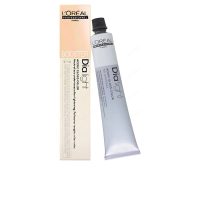 Tube  of  Dia  Light  Booster  Yellow  by  LOréal  Professionnel,  a  gel  cream  indicated  to  intensify  hair  color  reflections.