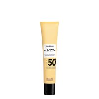 Bottle  of  Lierac  Sunissime  The  Tinted  Sun  Fluid  SPF50