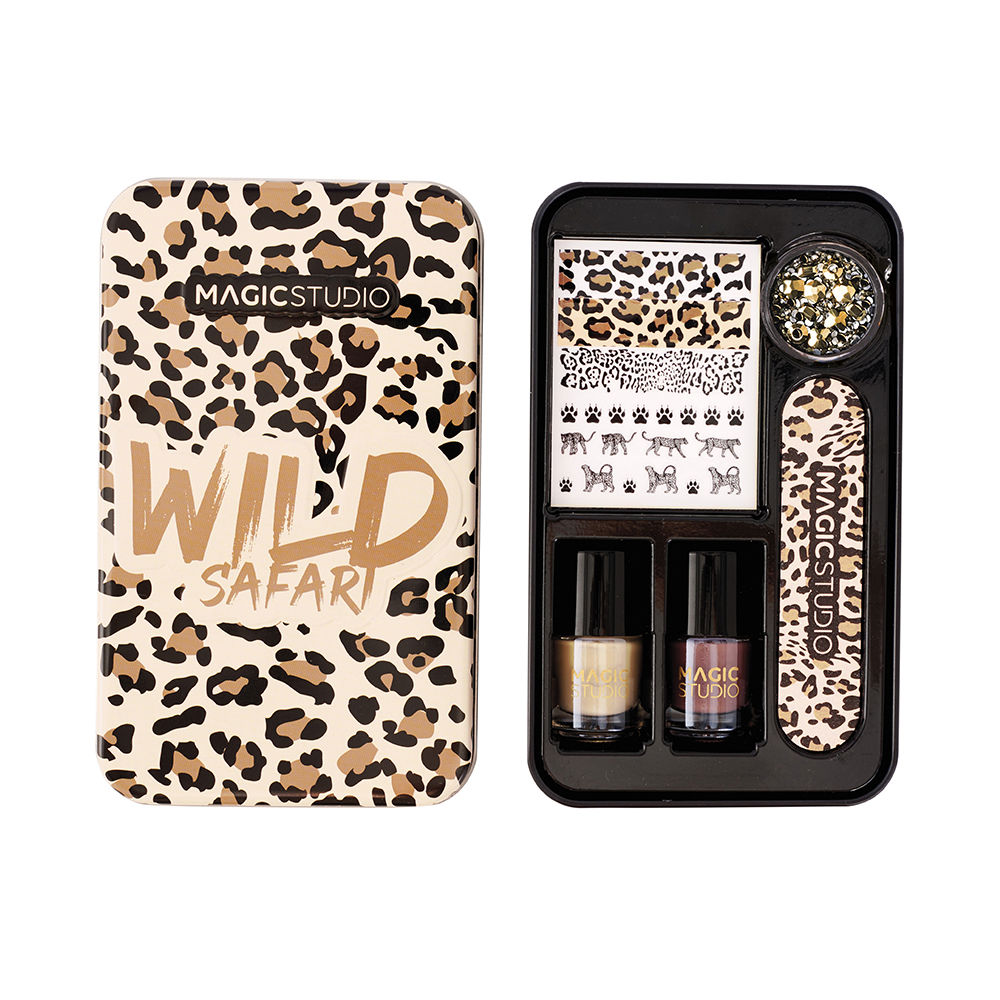 MagicStudioWildSafariSavageNailArtSet Magic Studio Wild Safari Savage Nail Art Set