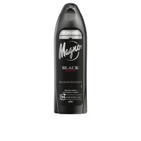 Bottle  of  Magno  Black  Energy  Shower  Gel  by  Magno,  a  shower  gel  indicated  for  gently  cleansing  and  hydrating  men  skin.